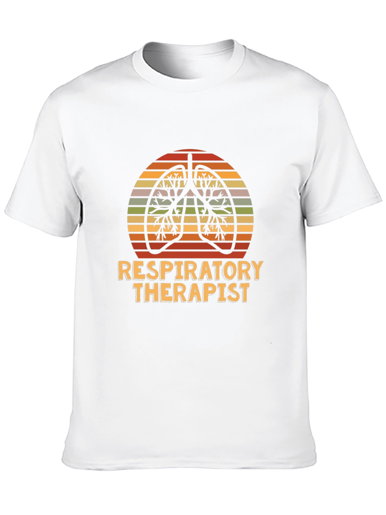 Respiratory Therapist T-Shirt Lungs Medical Tee