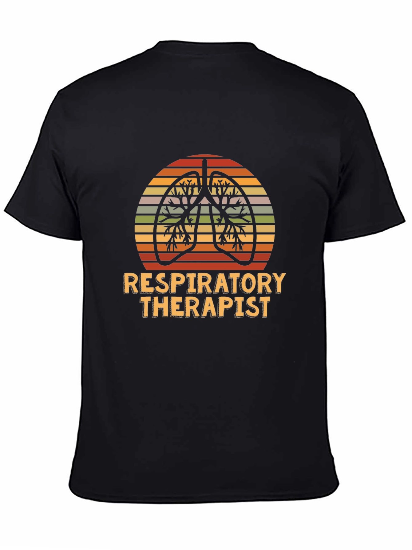 Respiratory Therapist T-Shirt Lungs Medical Tee