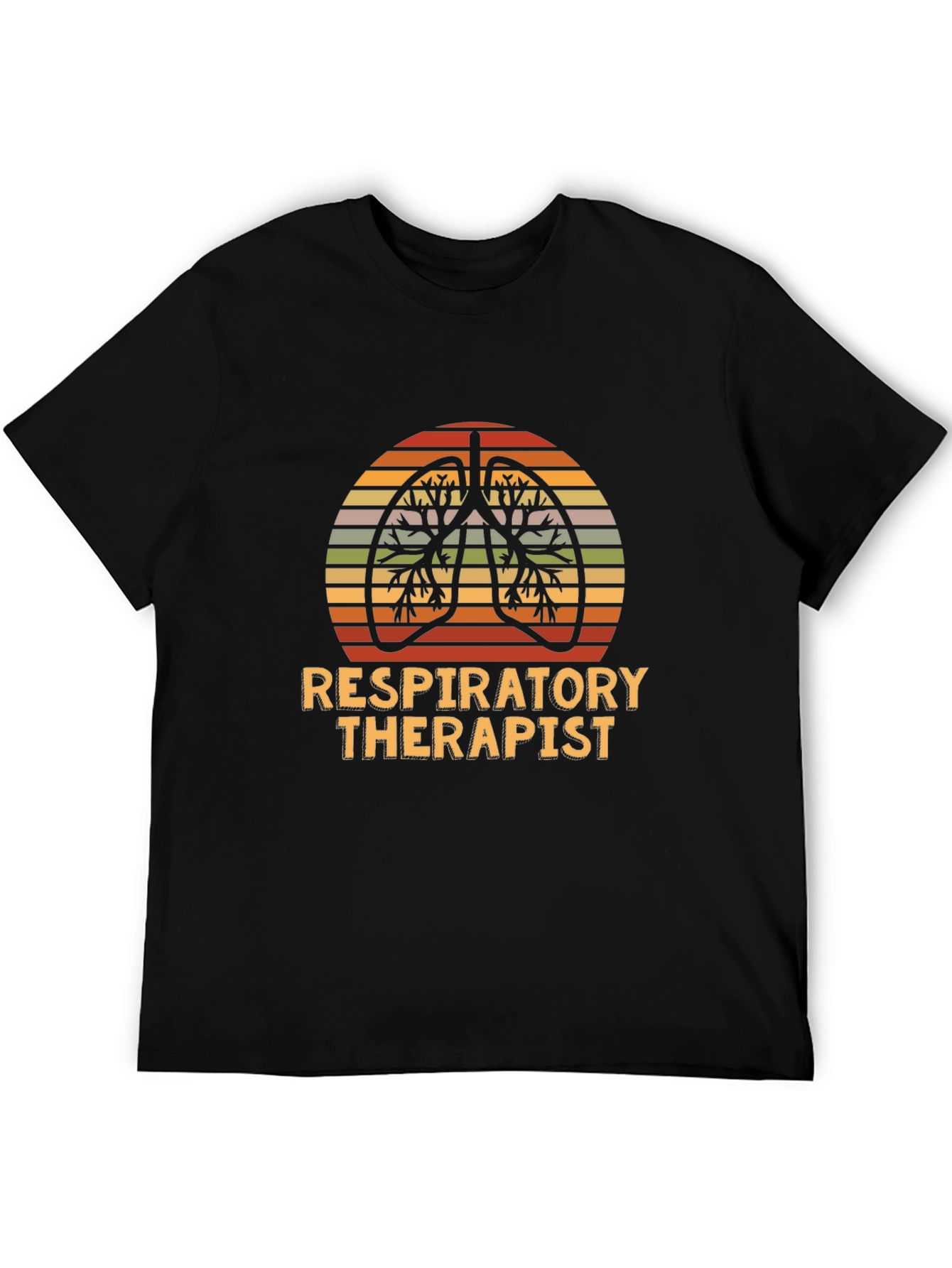 Respiratory Therapist T-Shirt Lungs Medical Tee
