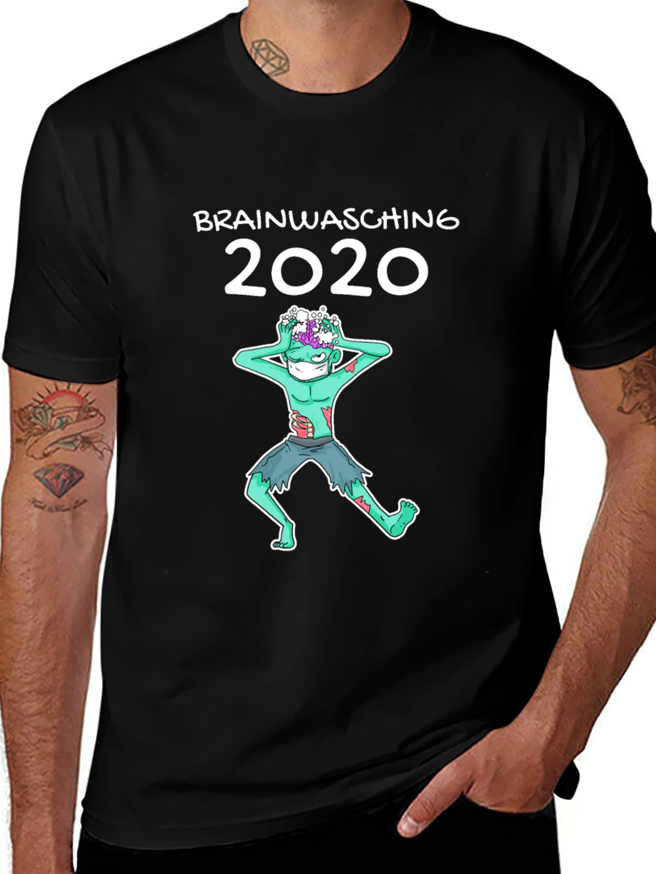 Brainwashing 2020 Zombie T-Shirt