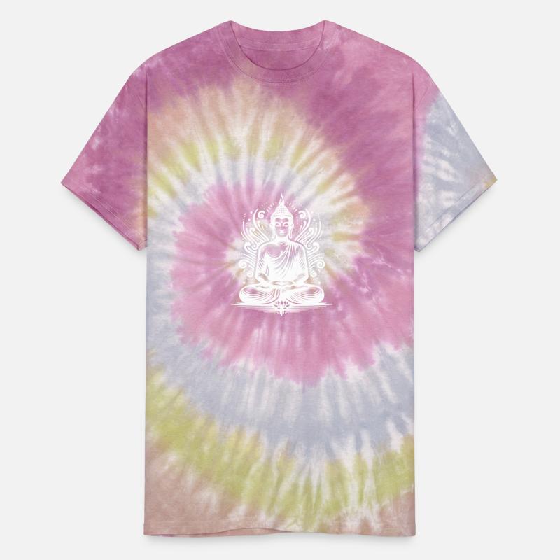 Energy Flow Yoga Flowers Buddha Tattoo Style