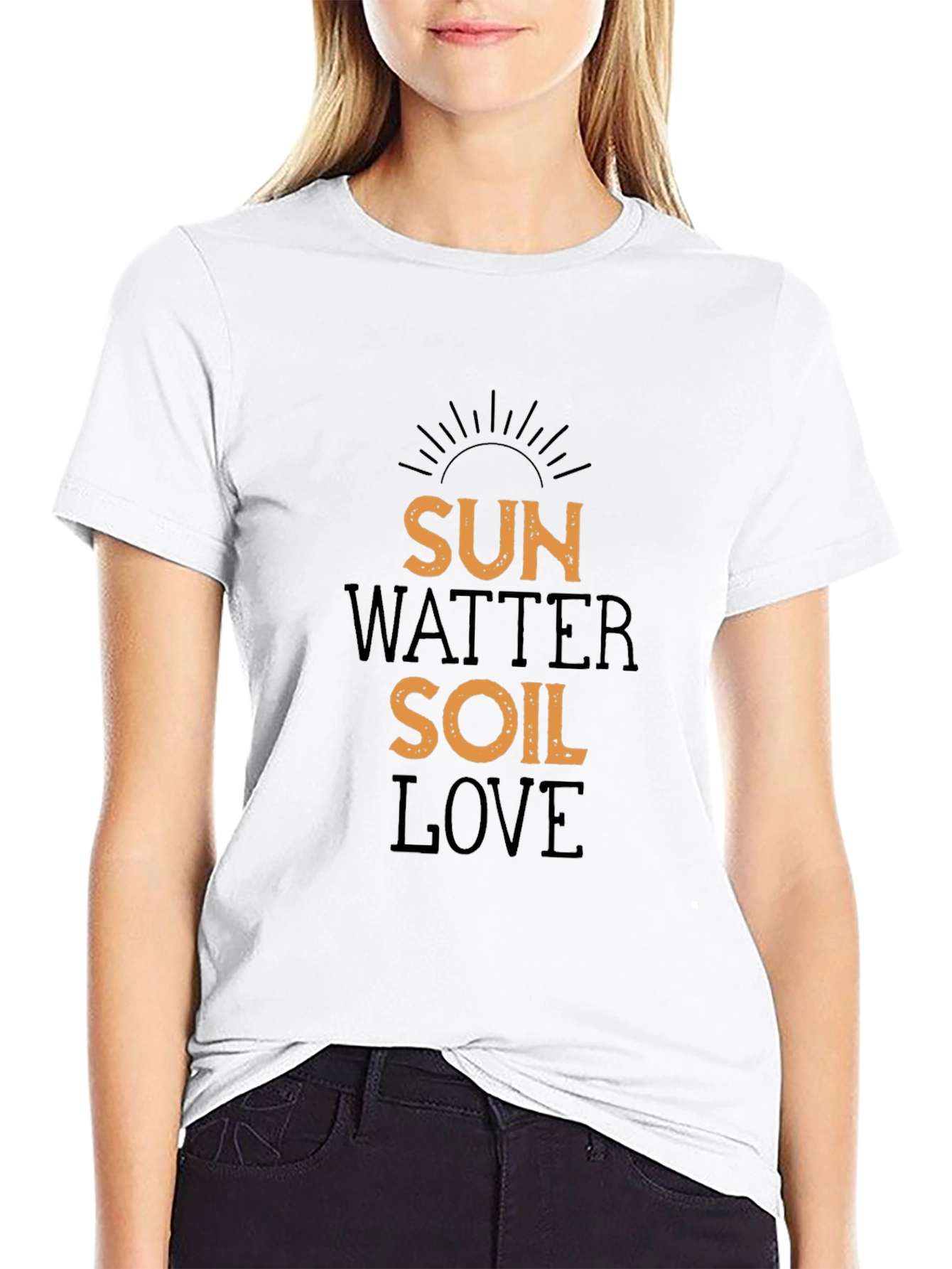 Sun Water Soil Love Graphic Tee