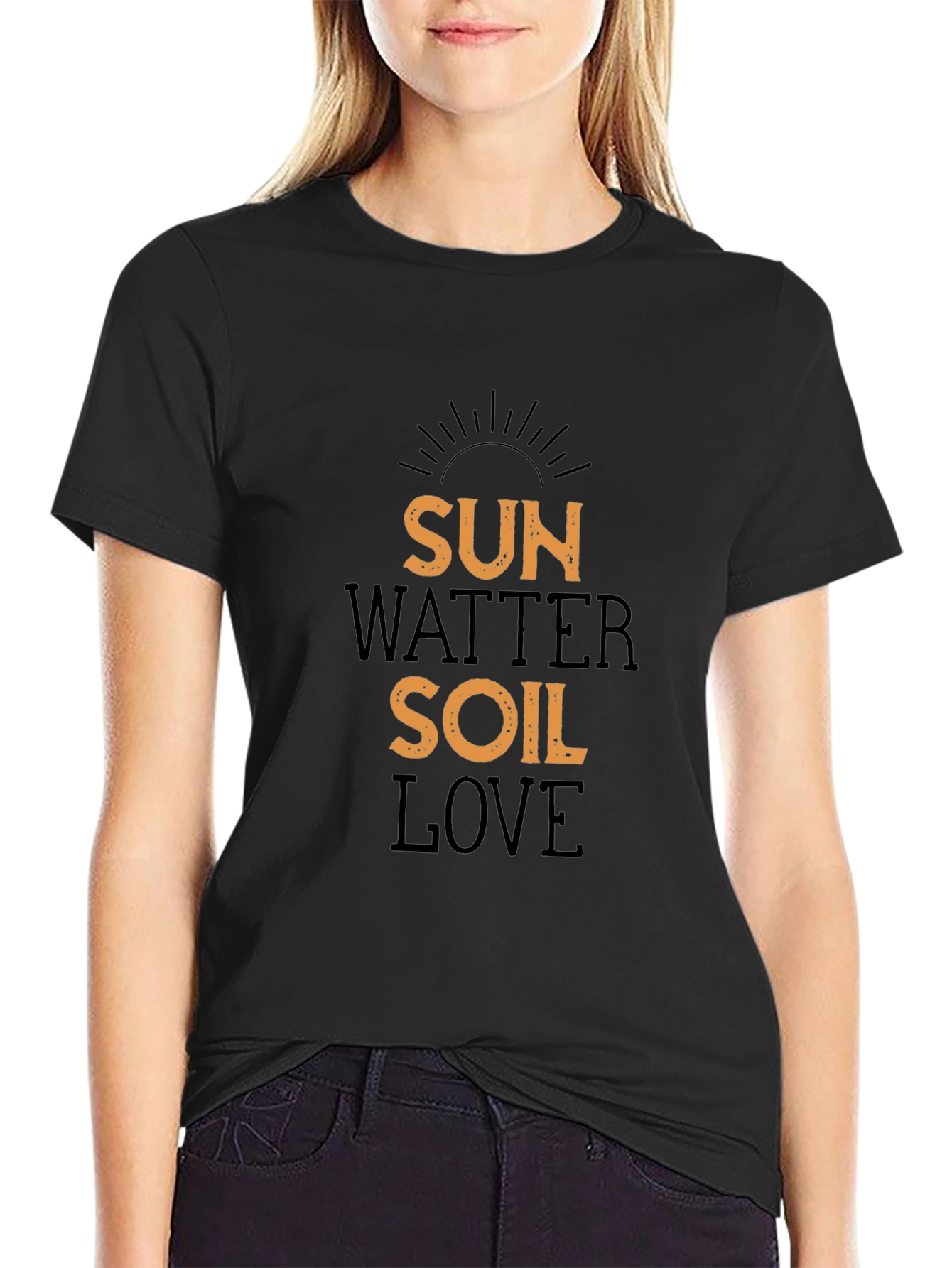 Sun Water Soil Love Graphic Tee