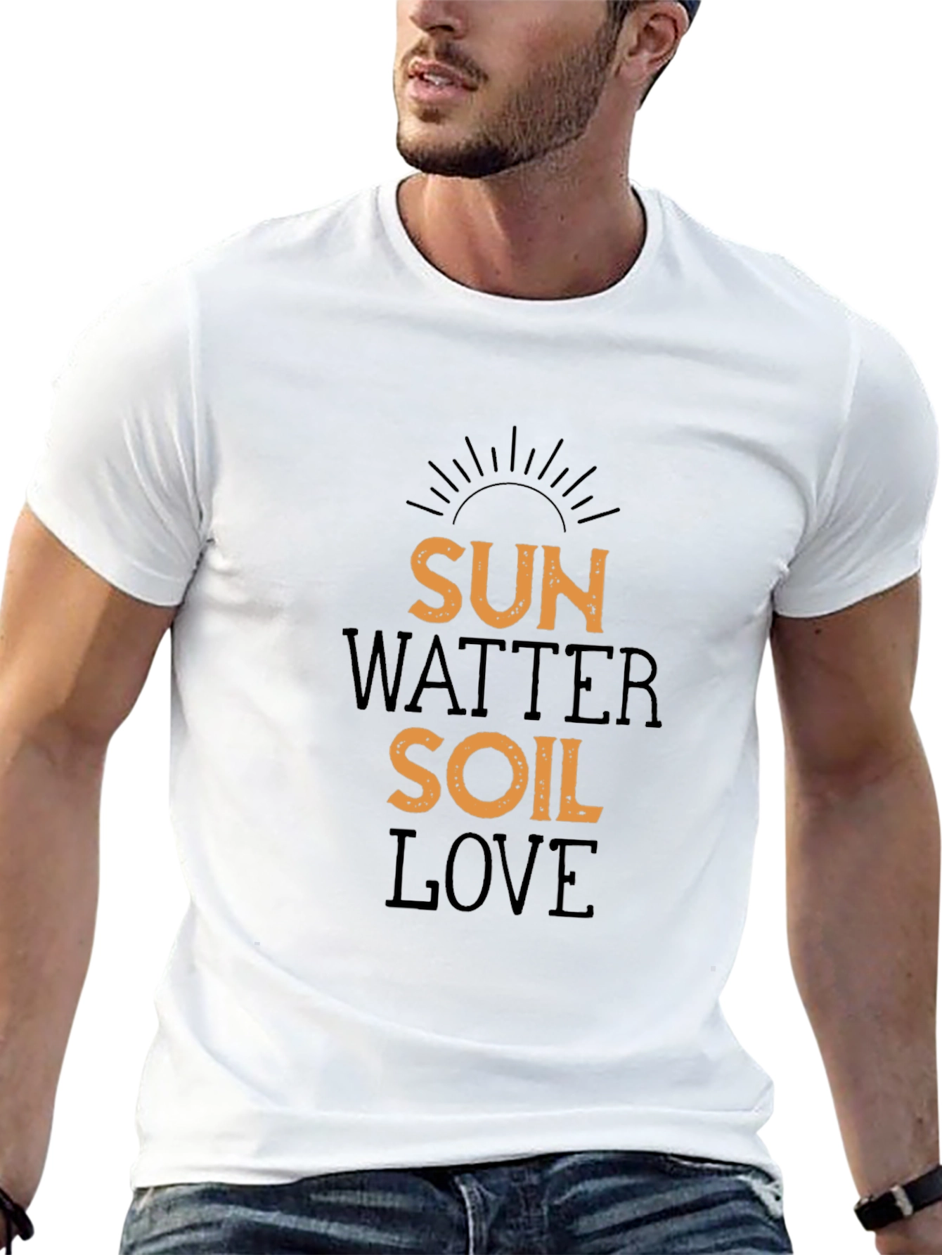 Sun Water Soil Love Graphic Tee