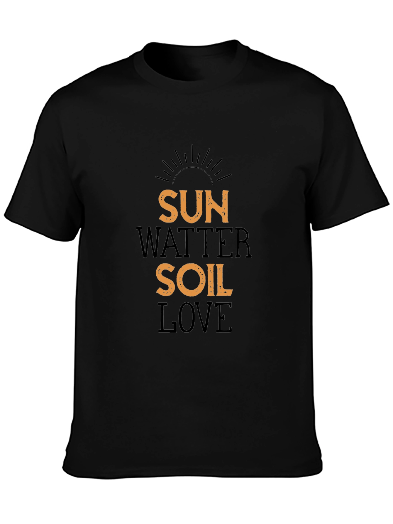 Sun Water Soil Love Graphic Tee