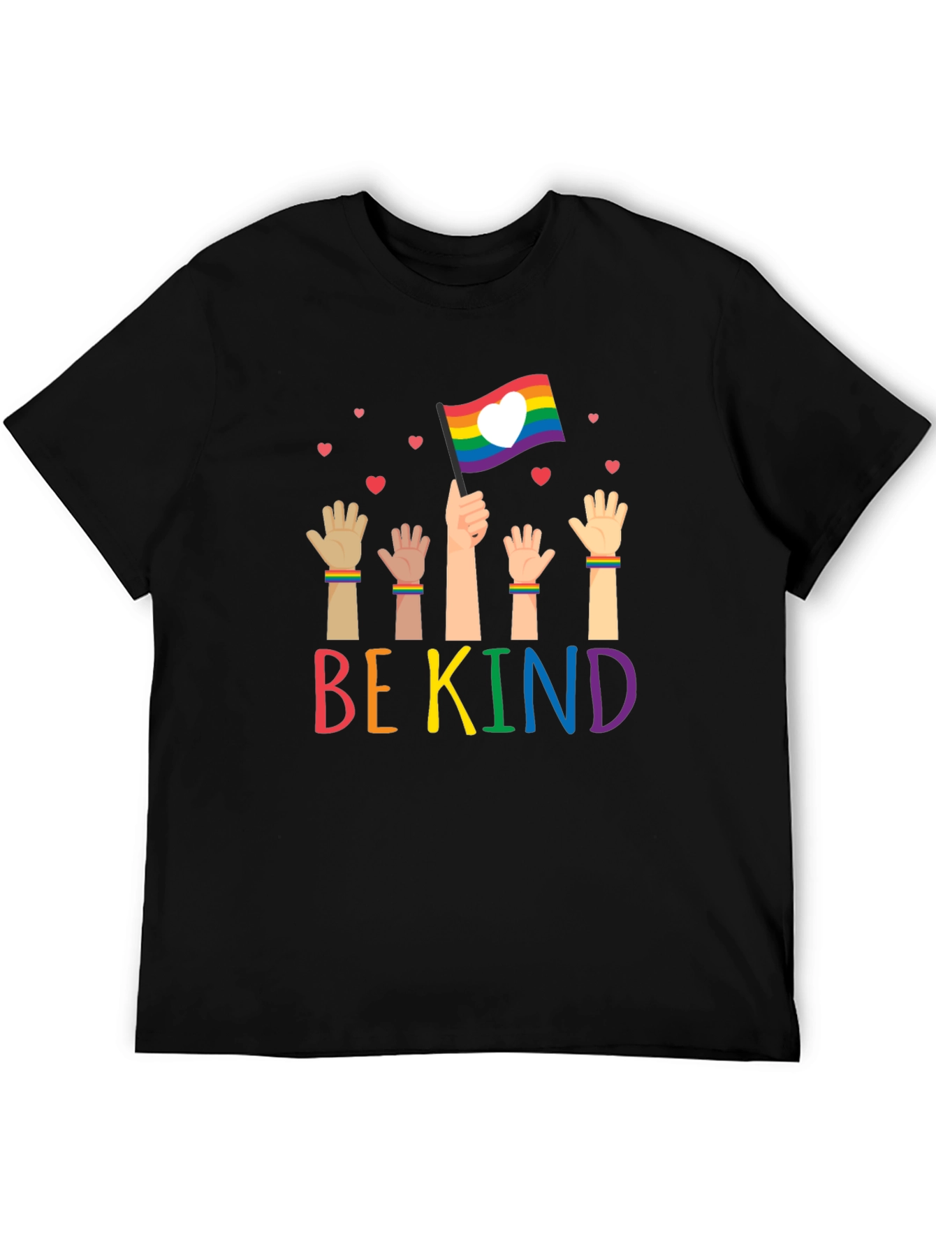Be Kind Rainbow Pride T-Shirt