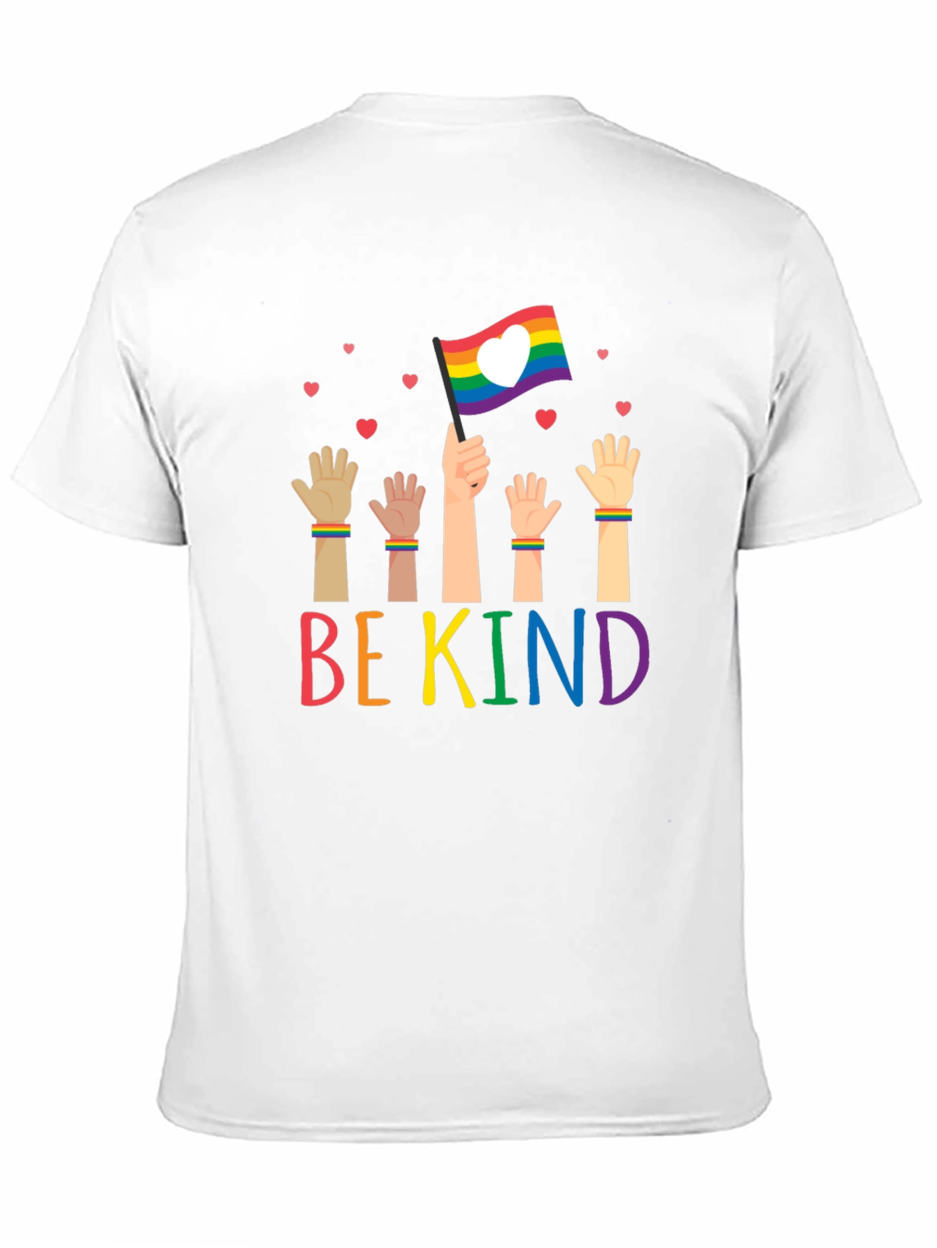 Be Kind Rainbow Pride T-Shirt
