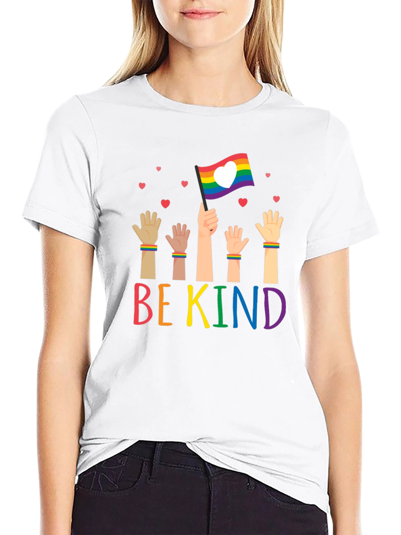Be Kind Rainbow Pride T-Shirt