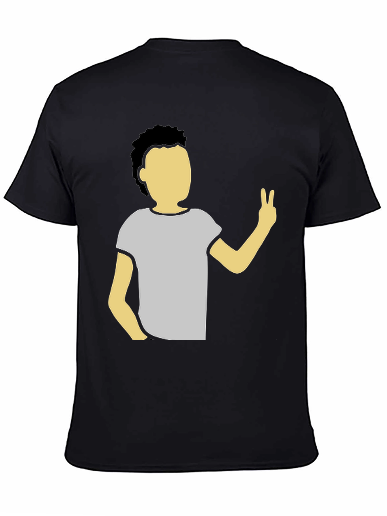Peace Out T-Shirt - Casual Graphic Tee