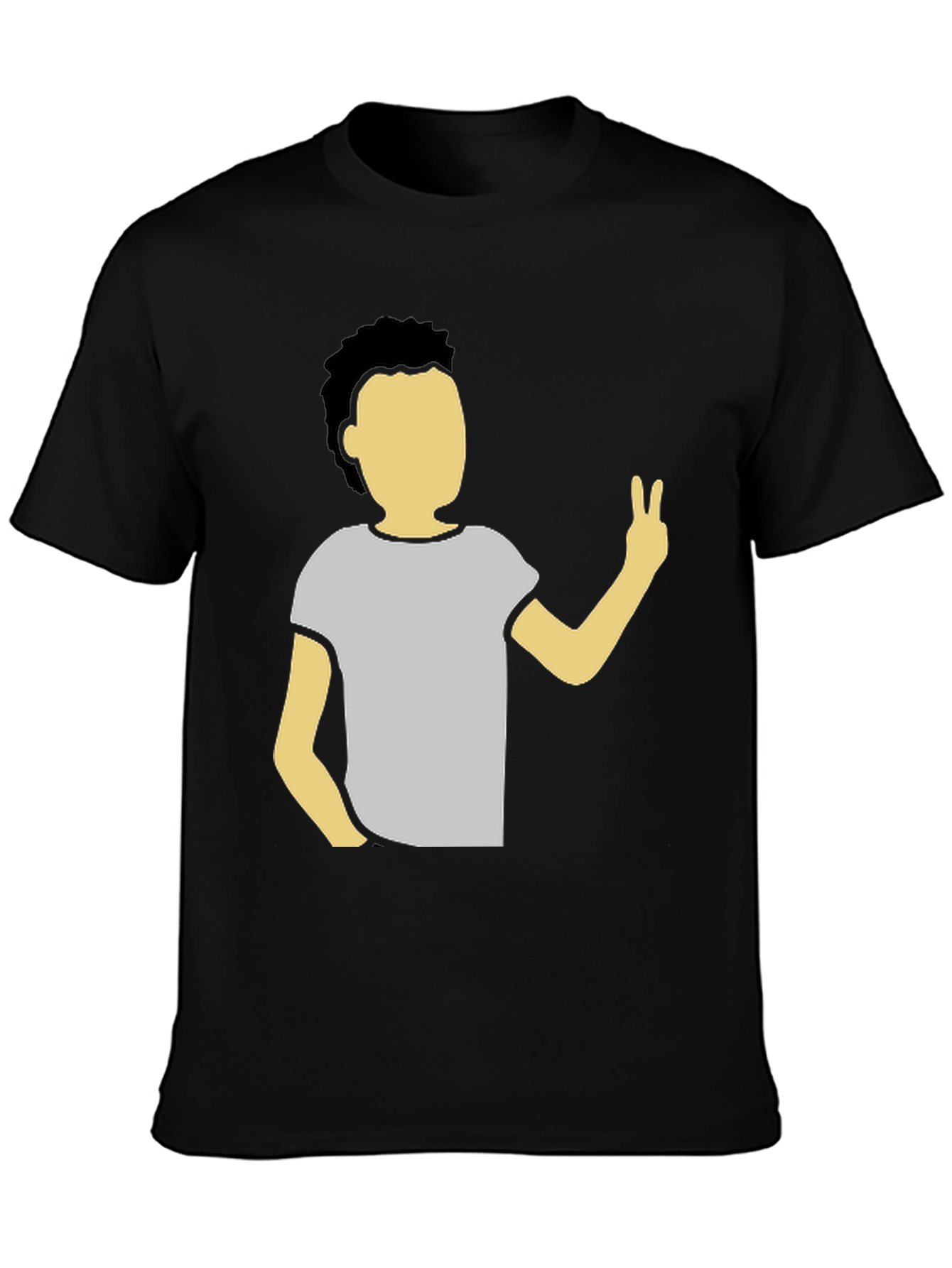 Peace Out T-Shirt - Casual Graphic Tee