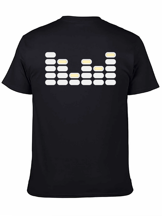 Retro Equalizer T-Shirt - Classic Audio Lover Tee