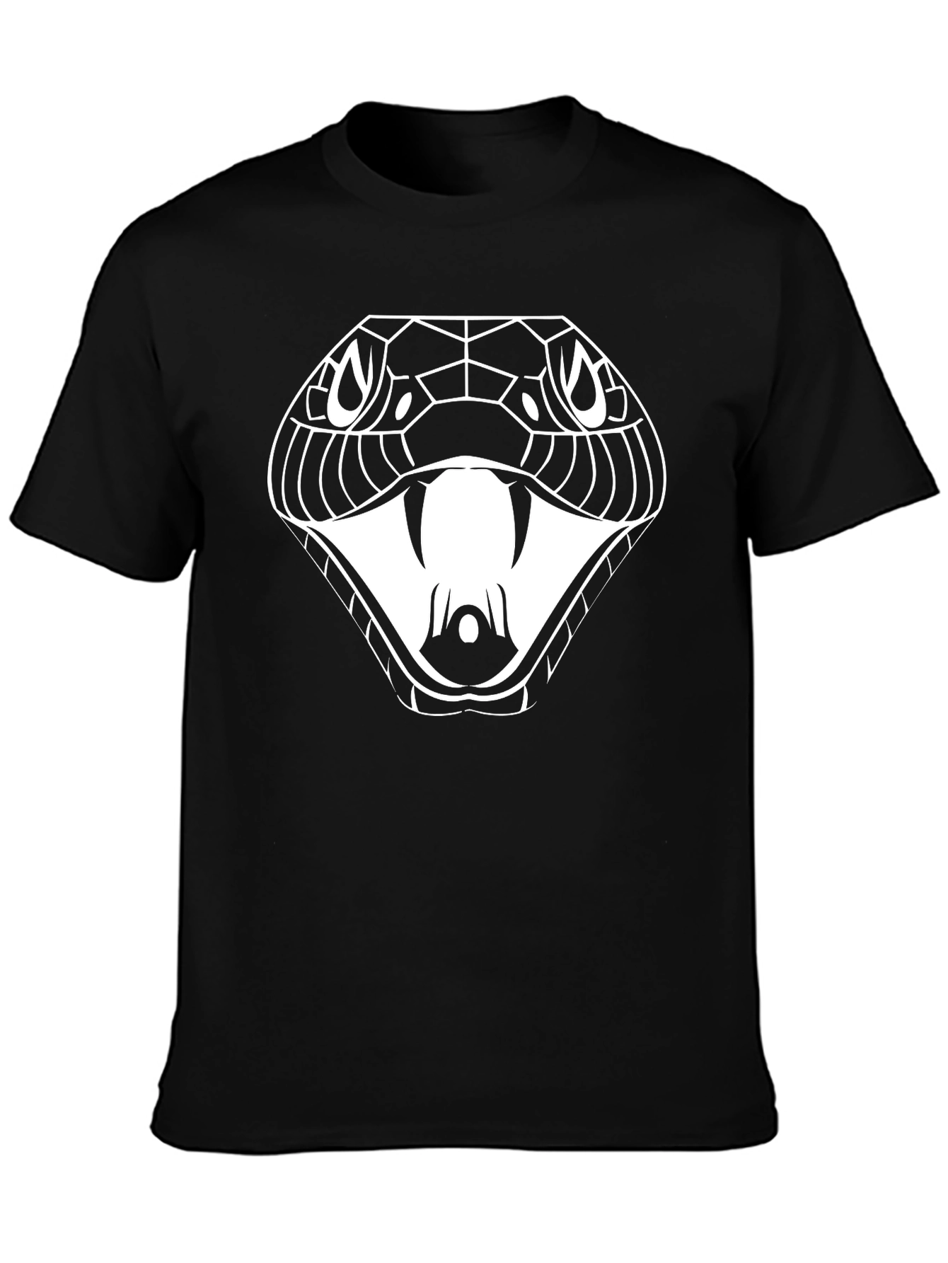 Mens Cobra Graphic Tee - Black