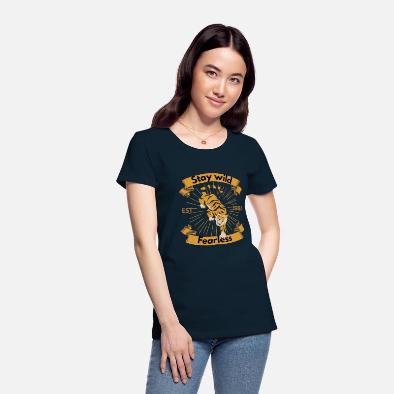 Established 1985 Stay Wild Vintage Tiger