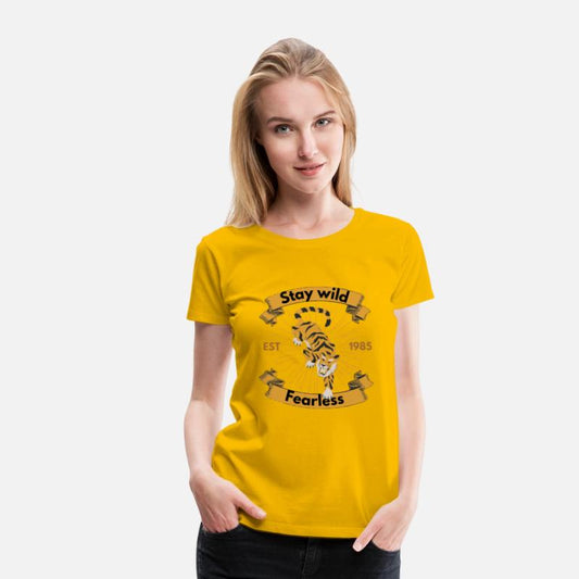 Established 1985 Stay Wild Vintage Tiger