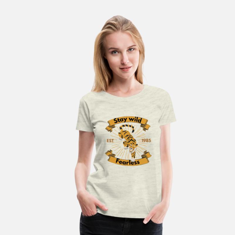 Established 1985 Stay Wild Vintage Tiger