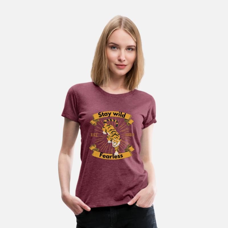 Established 1985 Stay Wild Vintage Tiger