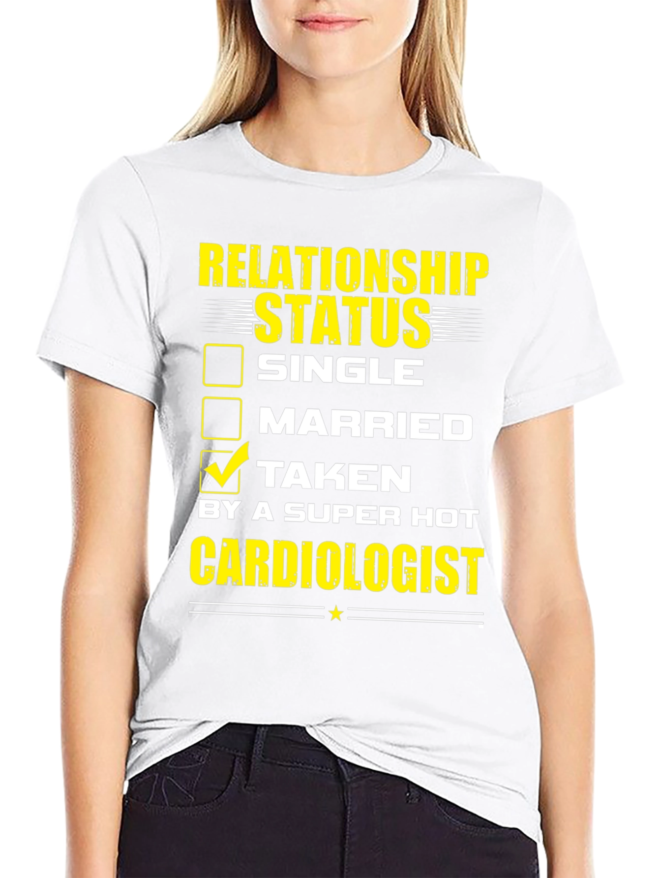 Relationship Status Taken T-Shirt Cardiologist