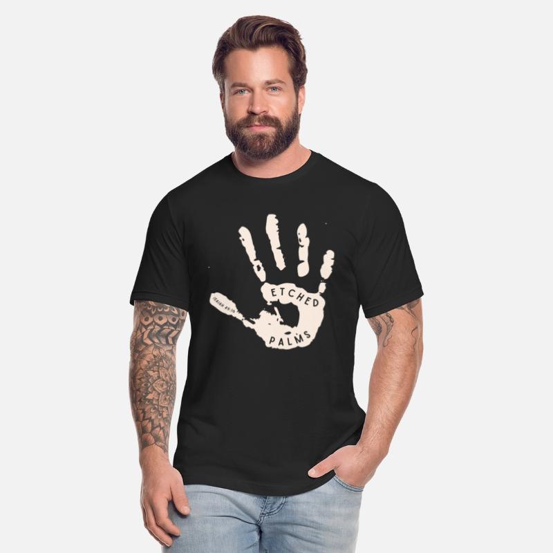 Etched Palms Dark Tee