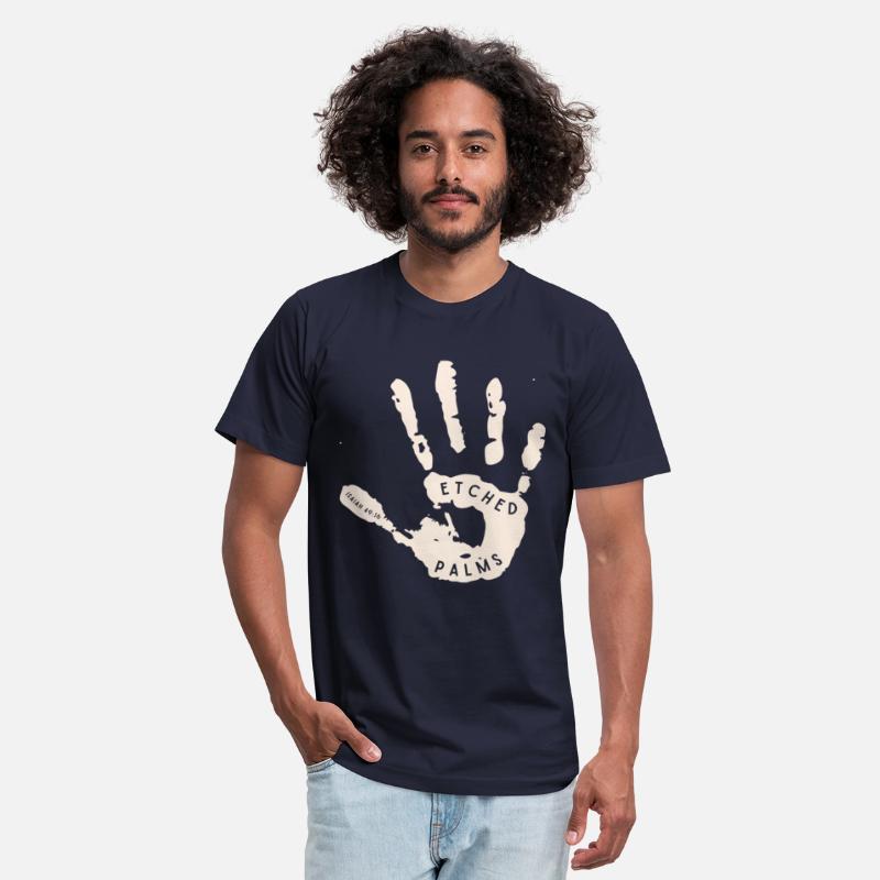 Etched Palms Dark Tee