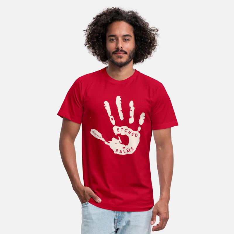 Etched Palms Dark Tee