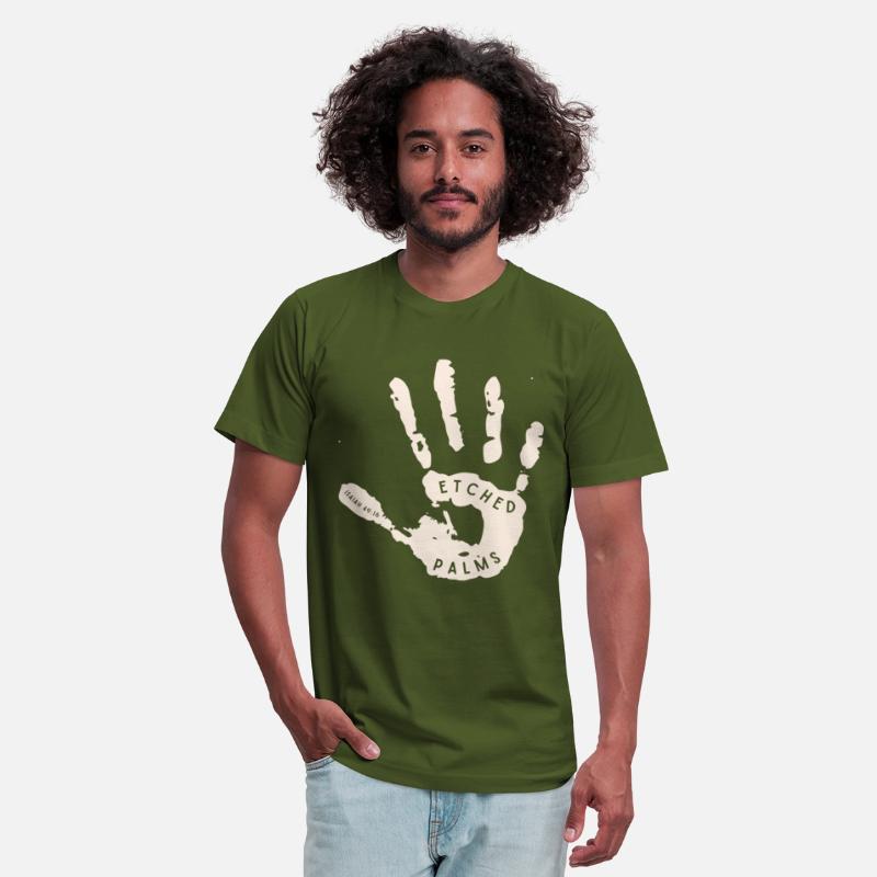 Etched Palms Dark Tee
