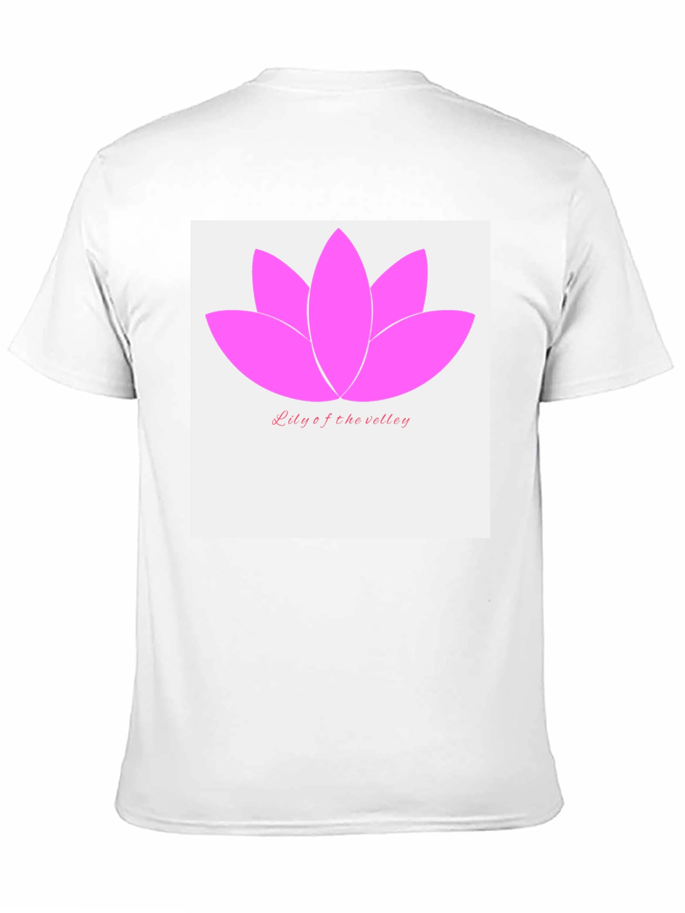 Lotus Flower Lily of the Valley Graphic Tee