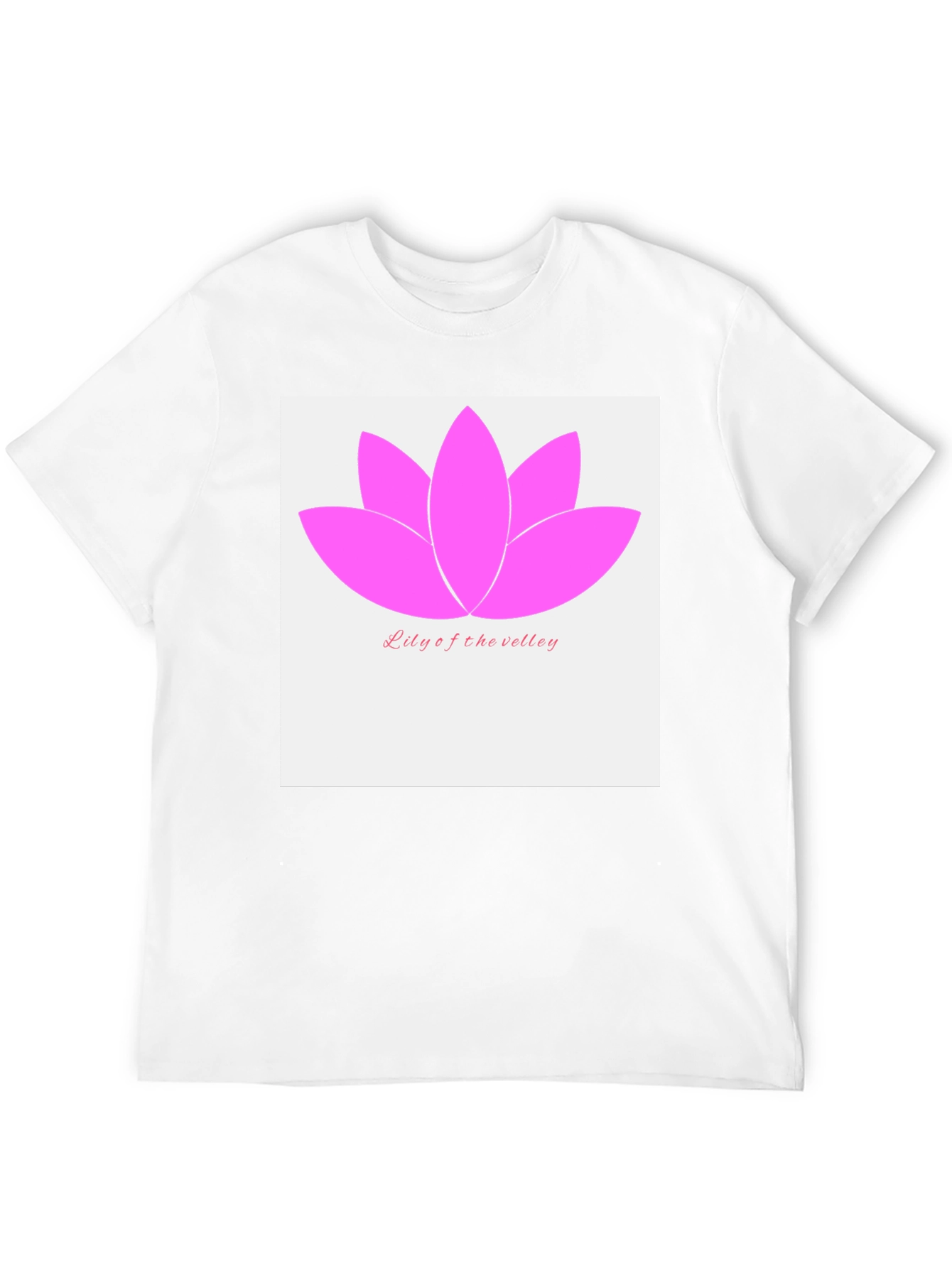 Lotus Flower Lily of the Valley Graphic Tee