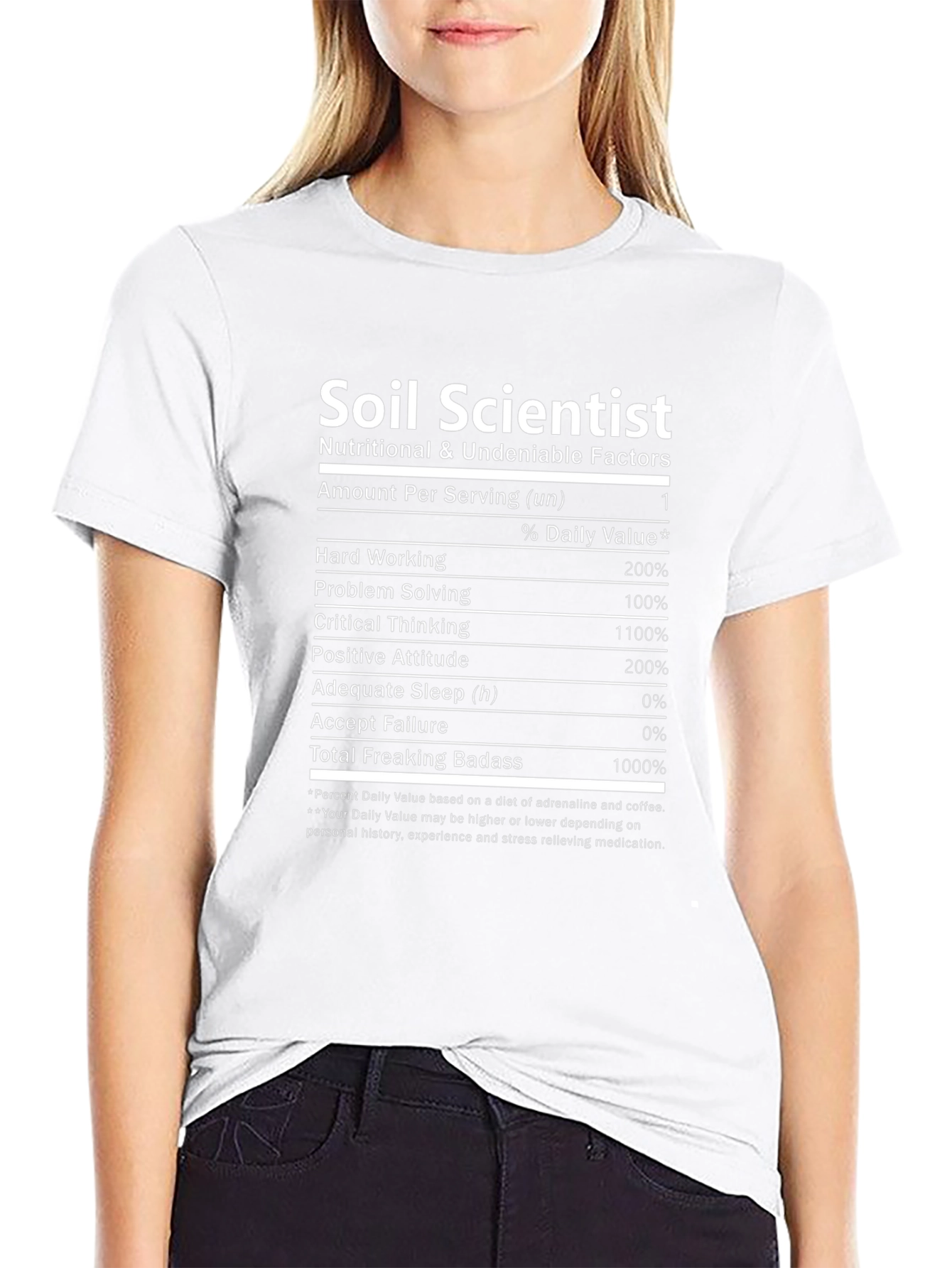Soil Scientist Nutrition Facts T-Shirt