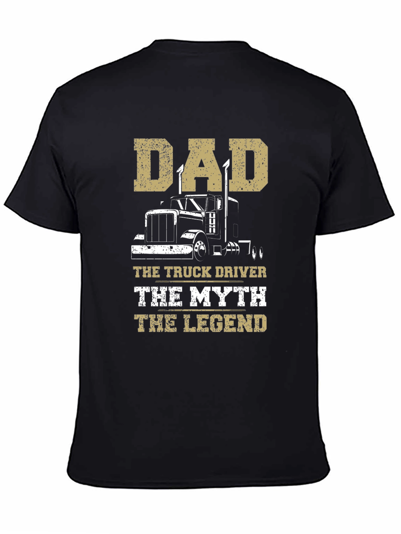 Dad Truck Driver Legend Graphic Tee