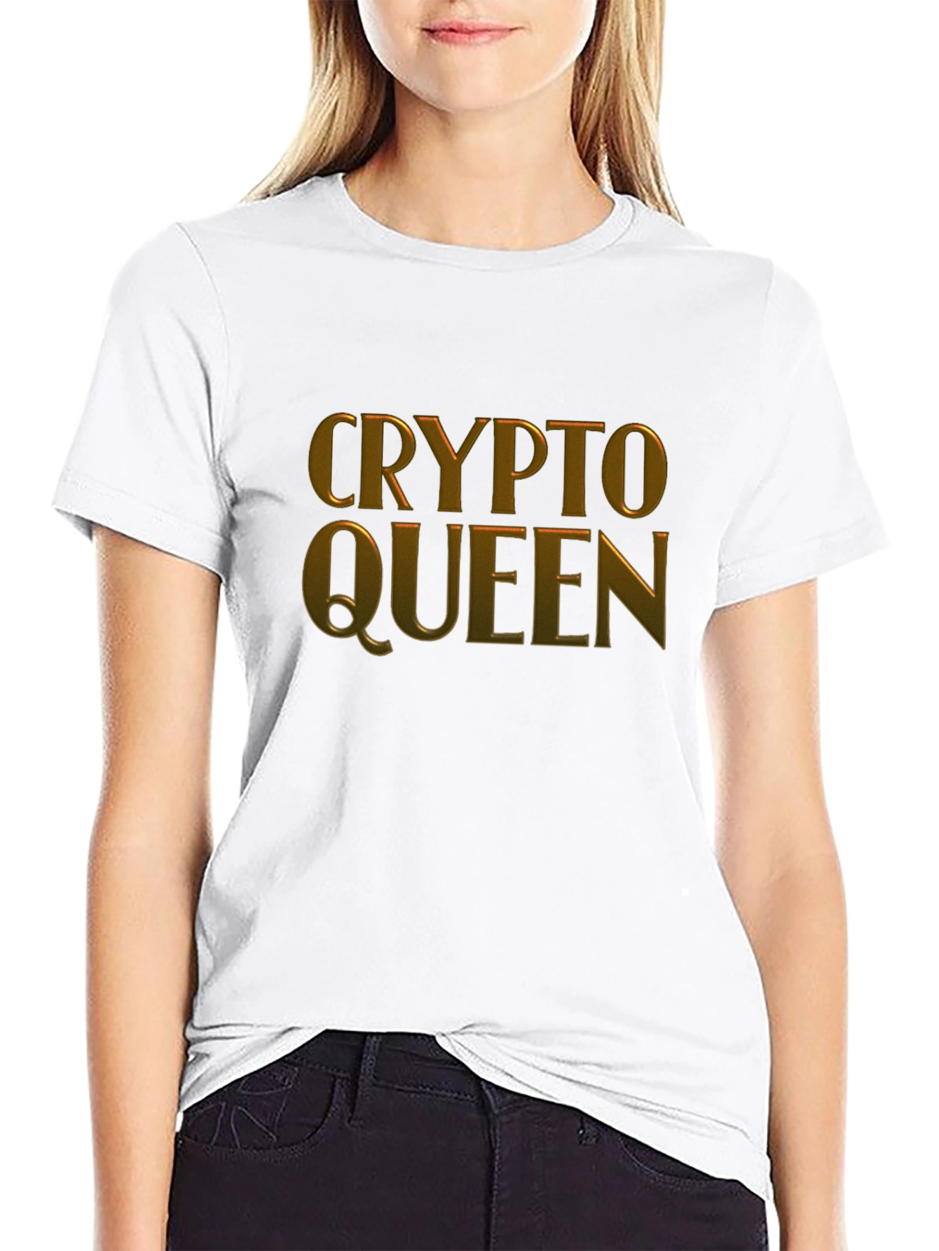 Crypto Queen Black T-Shirt