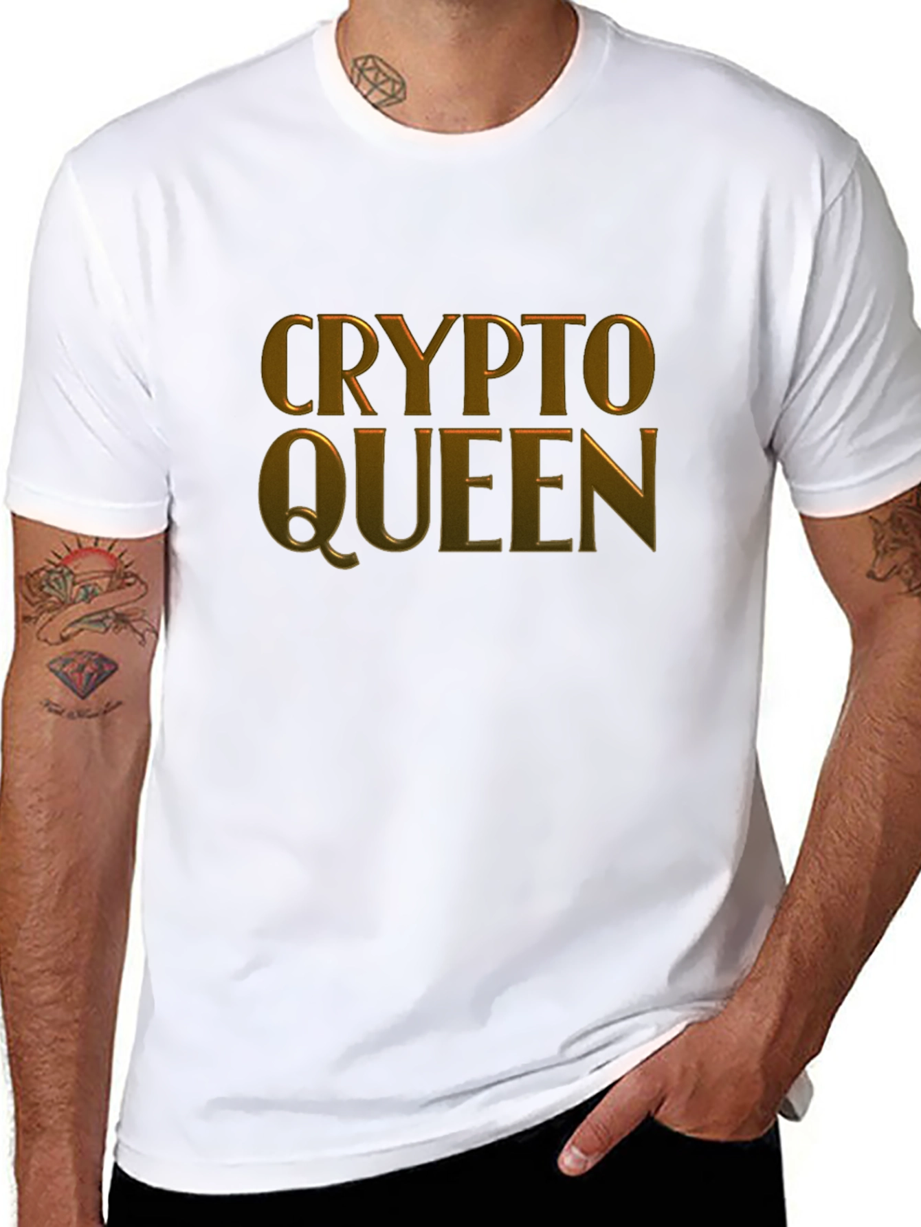 Crypto Queen Black T-Shirt