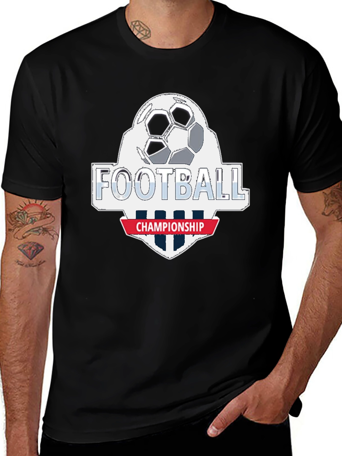 Football Championship Graphic T-Shirt