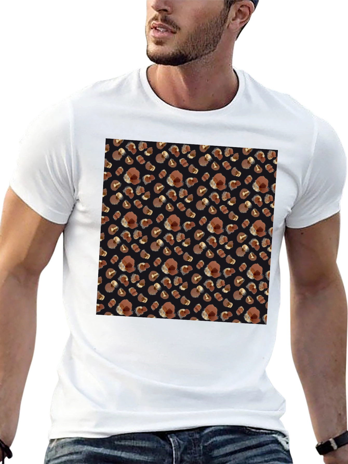 Leopard Print T-Shirt - Stylish & Unique
