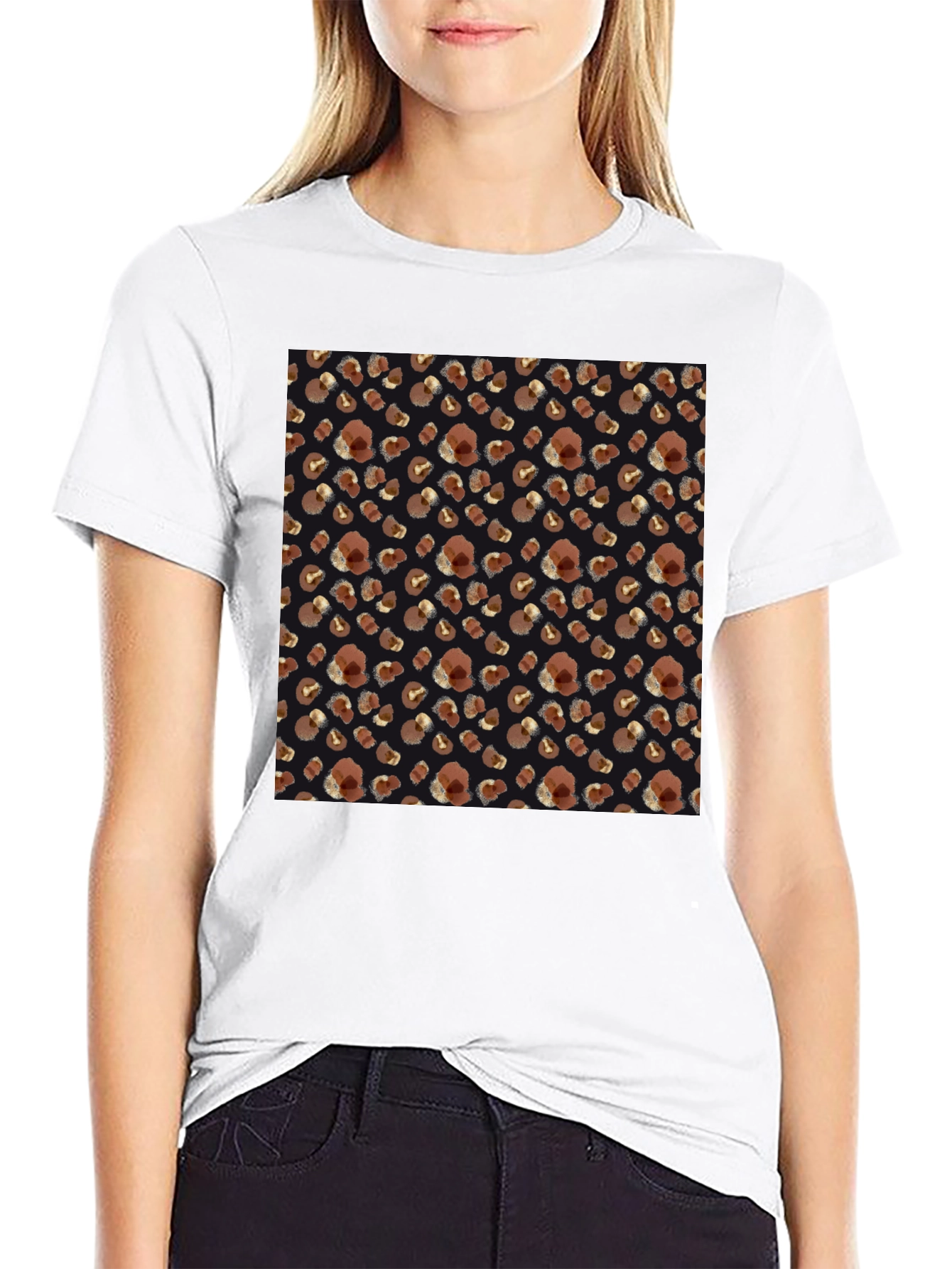 Leopard Print T-Shirt - Stylish & Unique