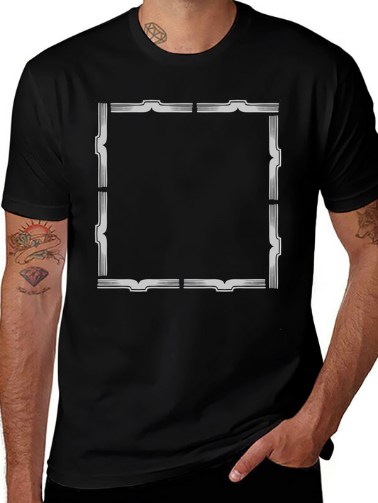Framed Graphic Tee - Stylish and Modern