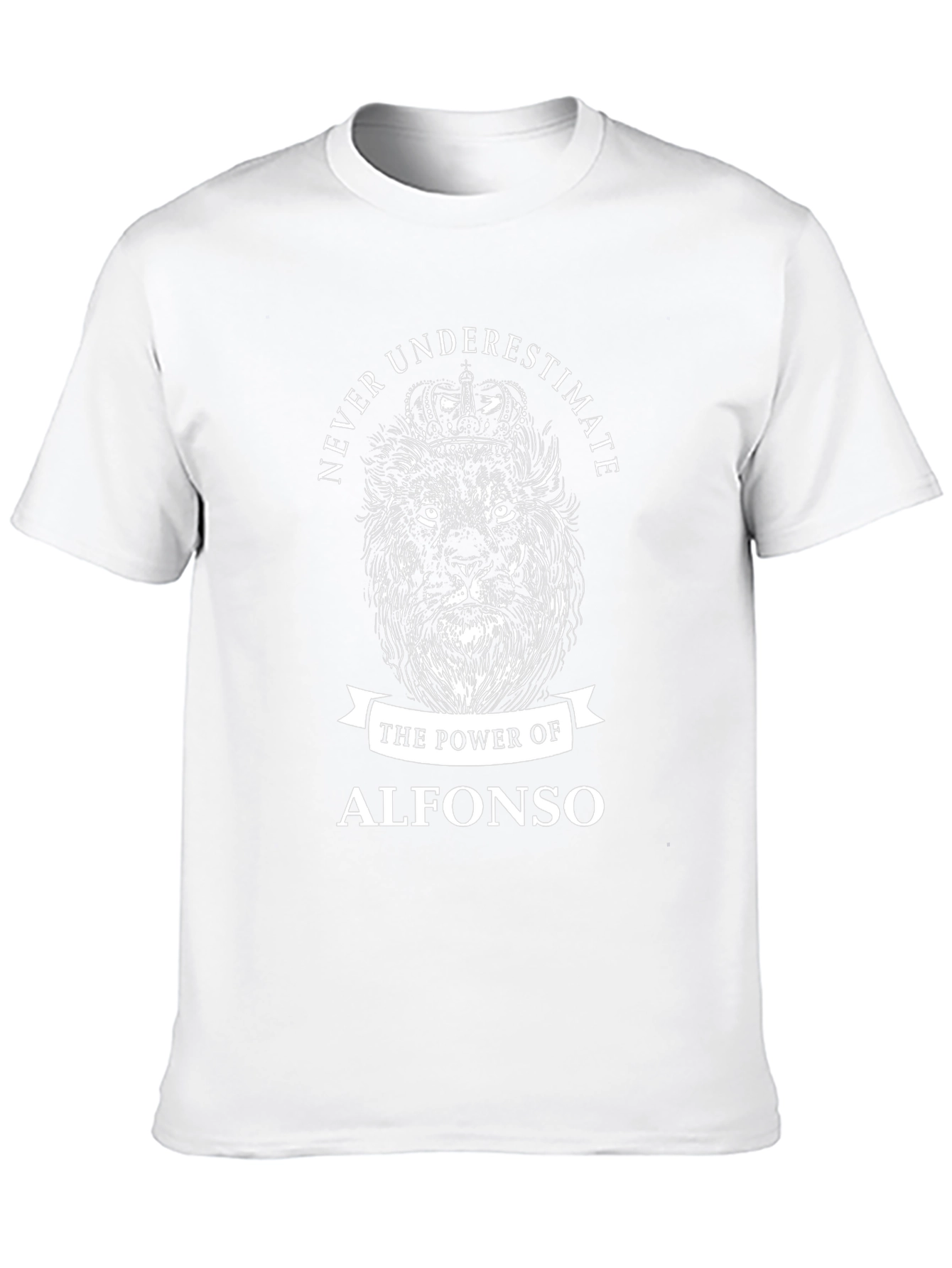 Alfonso Power Lion T-Shirt - Never Underestimate