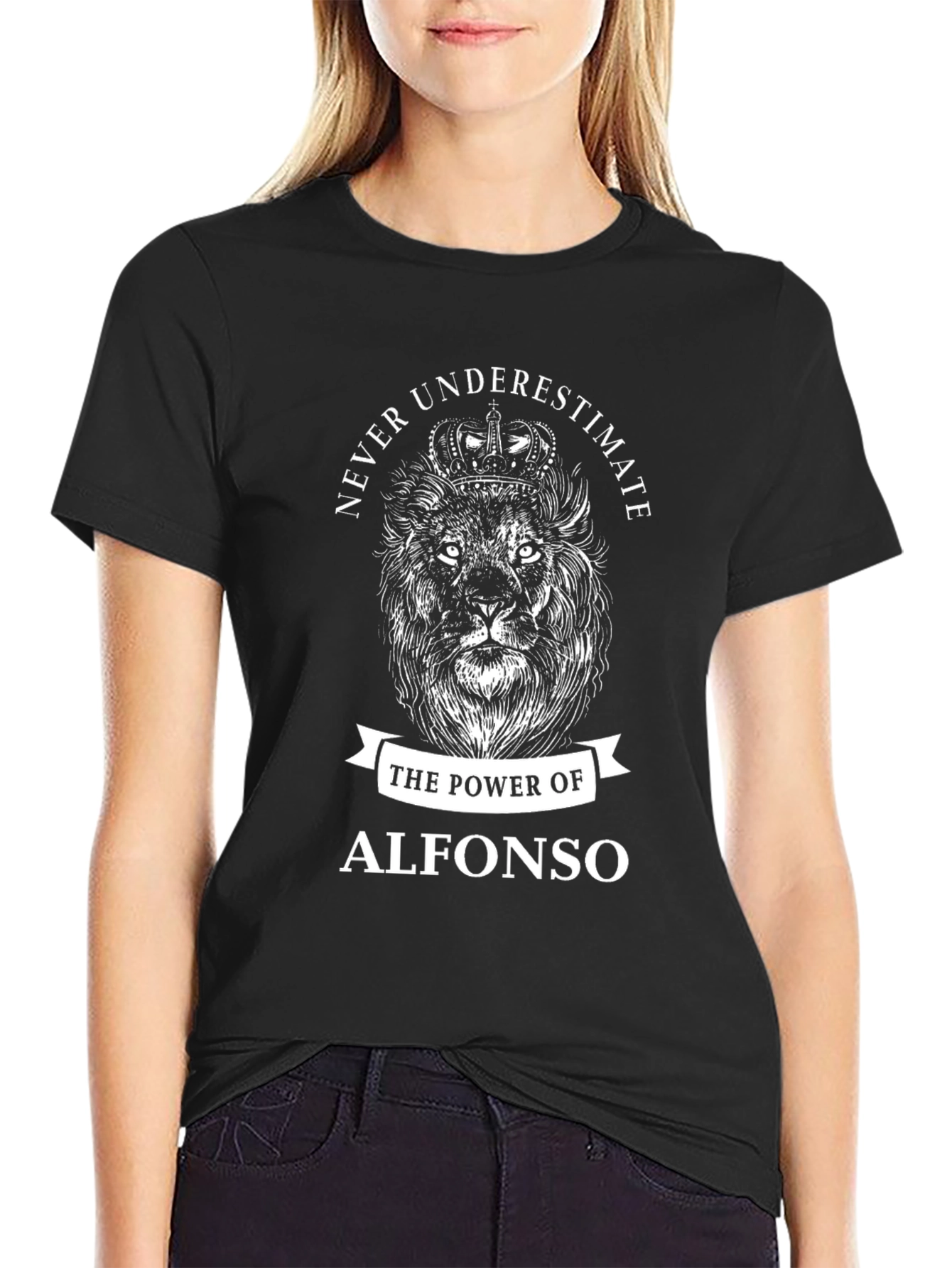 Alfonso Power Lion T-Shirt - Never Underestimate