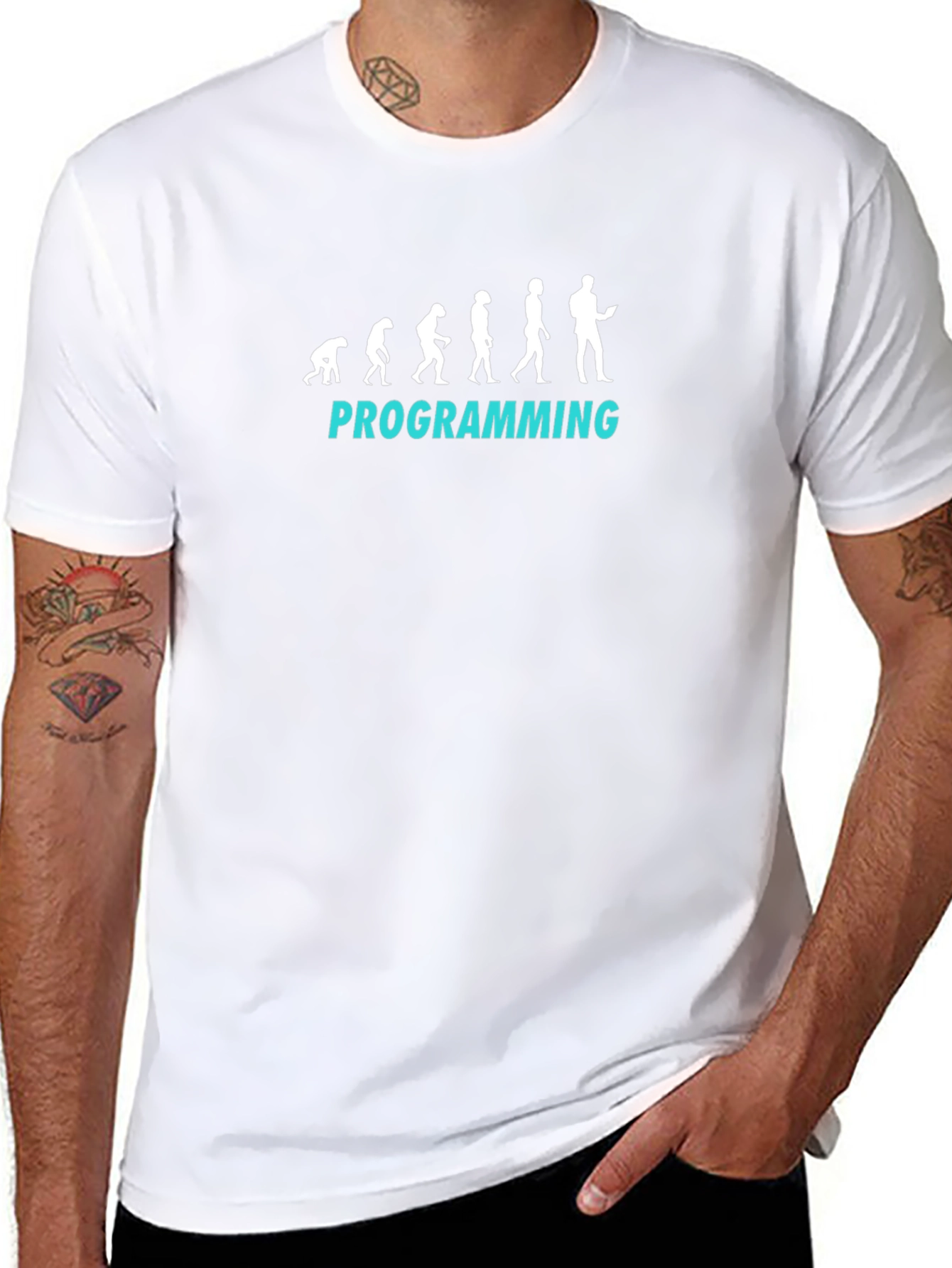 Programming Evolution T-Shirt - Black