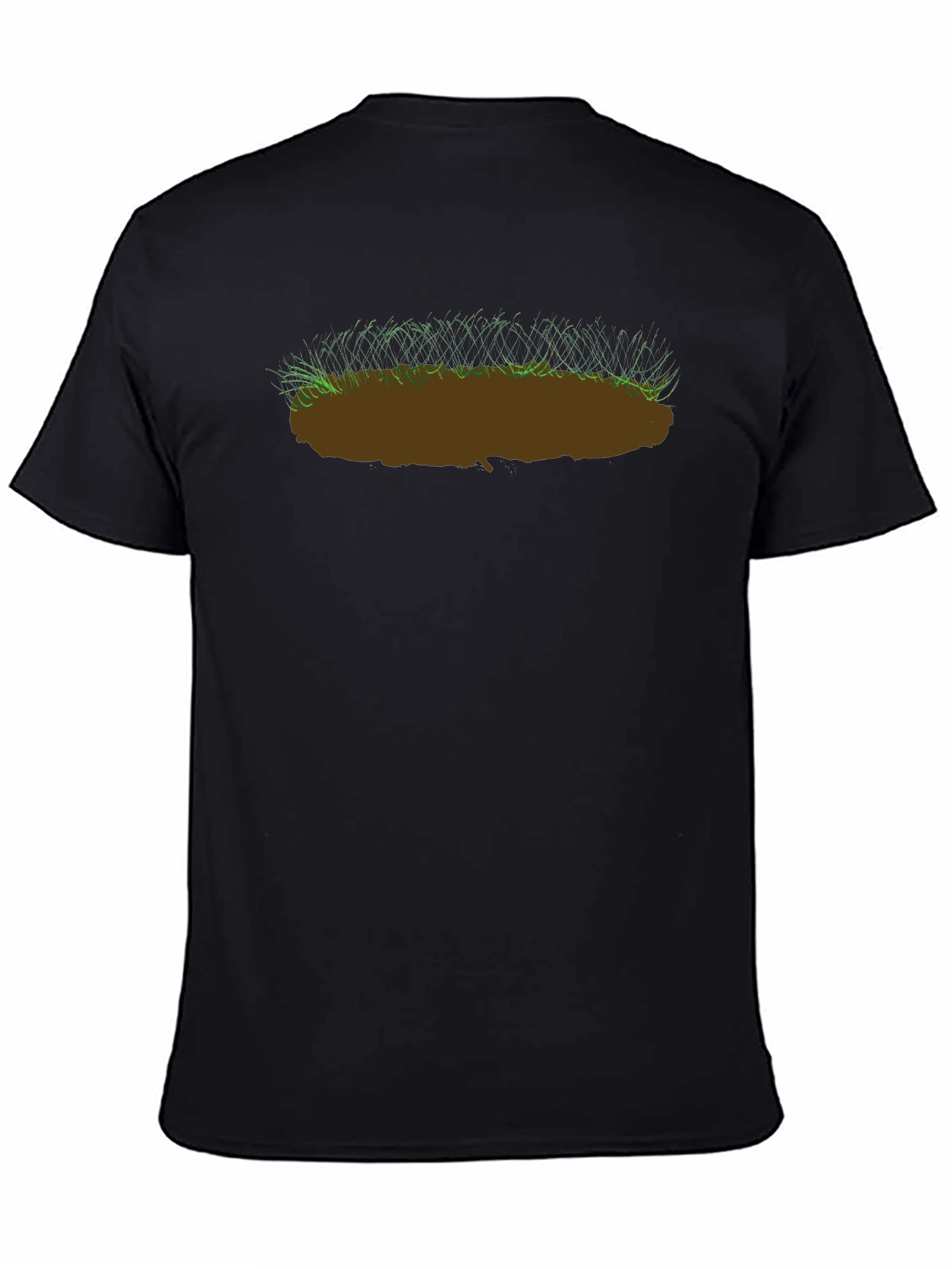 Earth Patch Graphic Tee - Nature Inspired T-Shirt