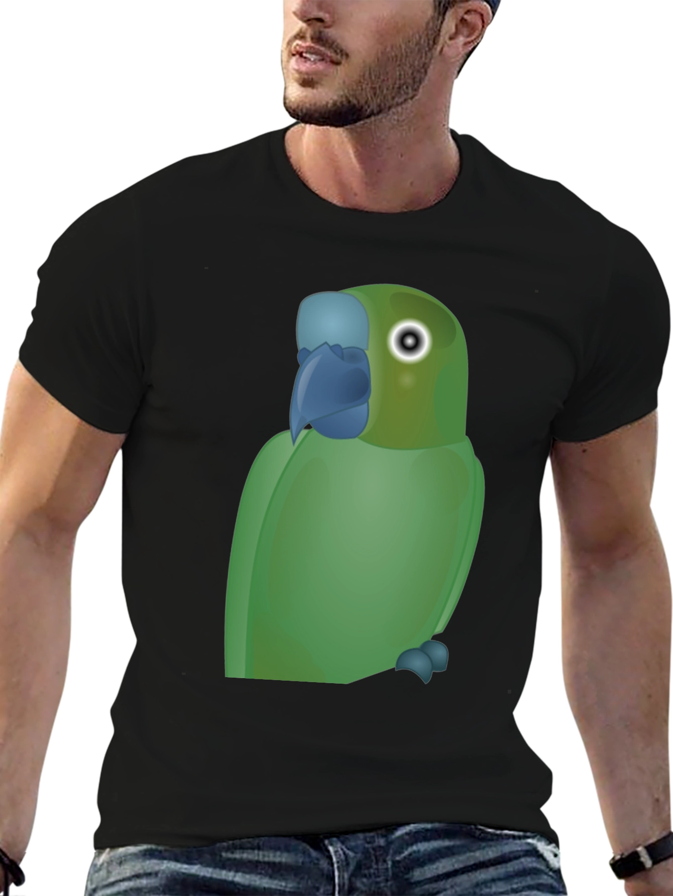 Parrot Graphic Tee - Stylish Bird Lover T-Shirt