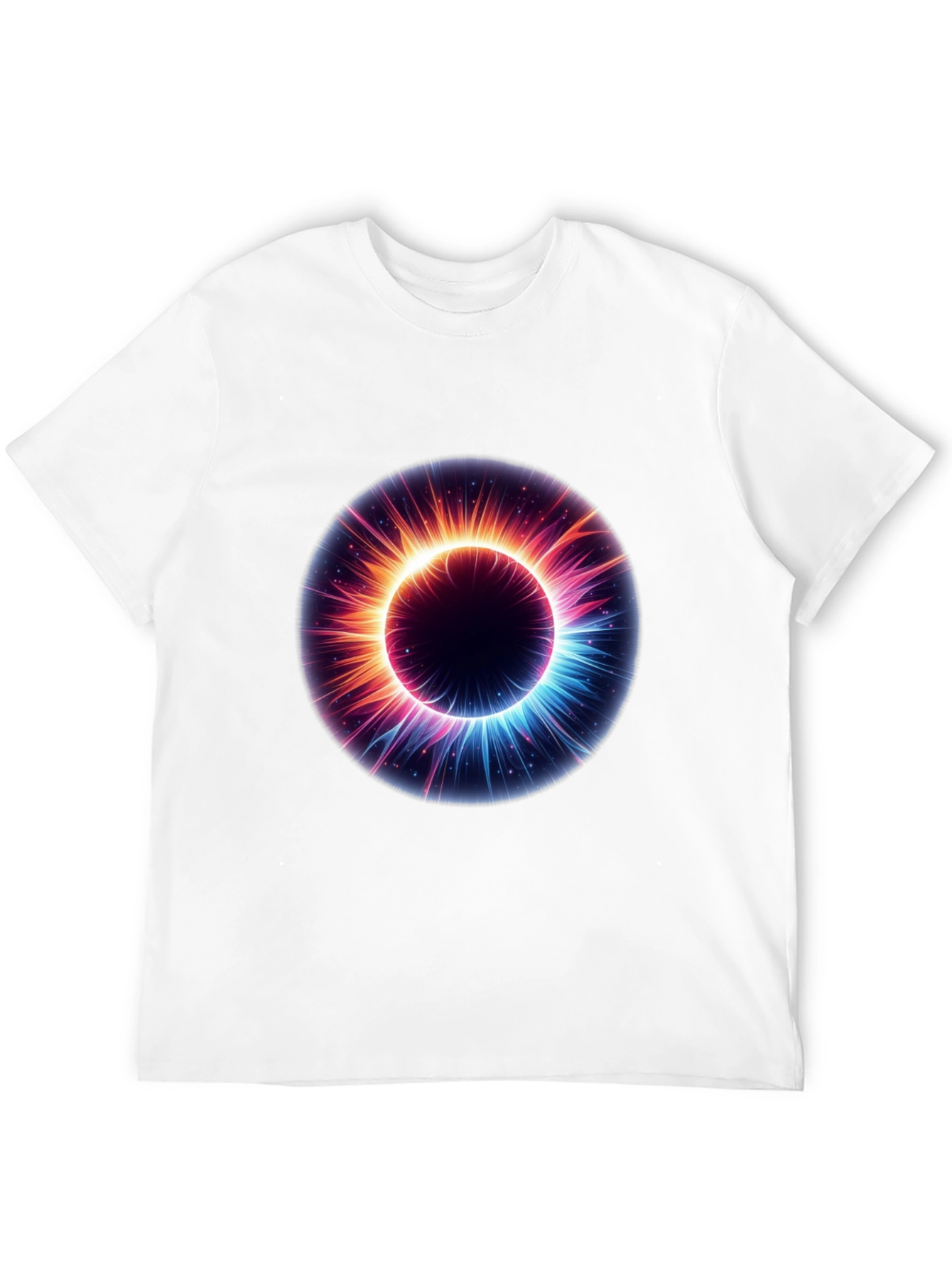 Cosmic Eye Graphic Black T-Shirt