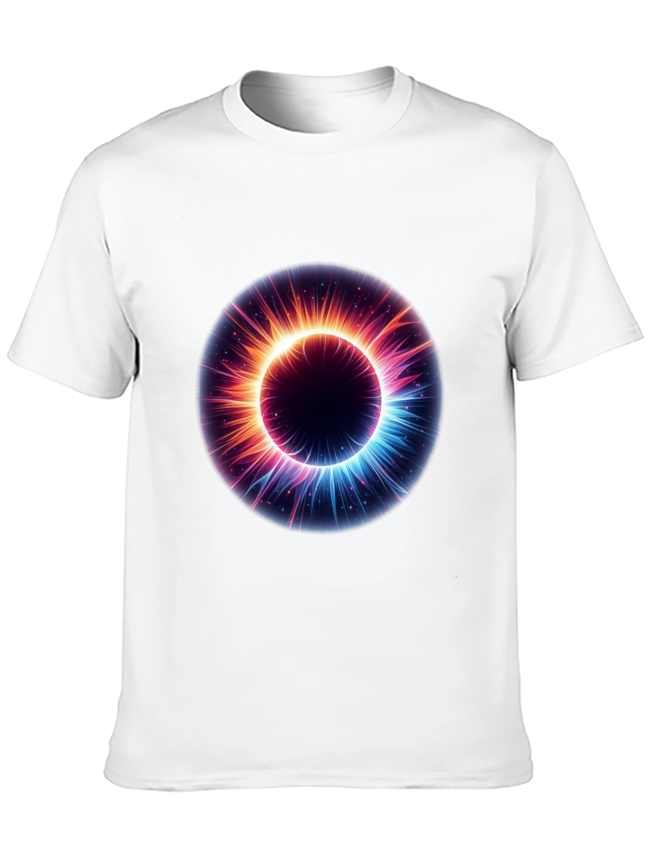 Cosmic Eye Graphic Black T-Shirt