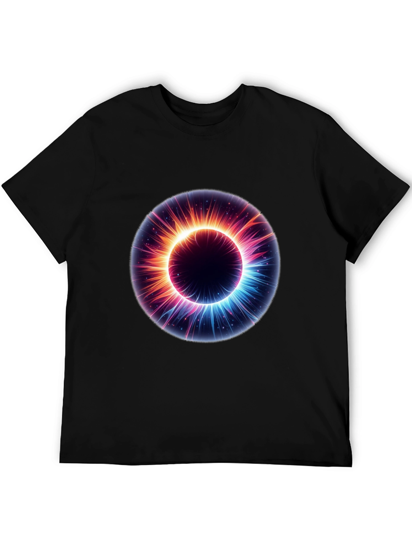 Cosmic Eye Graphic Black T-Shirt