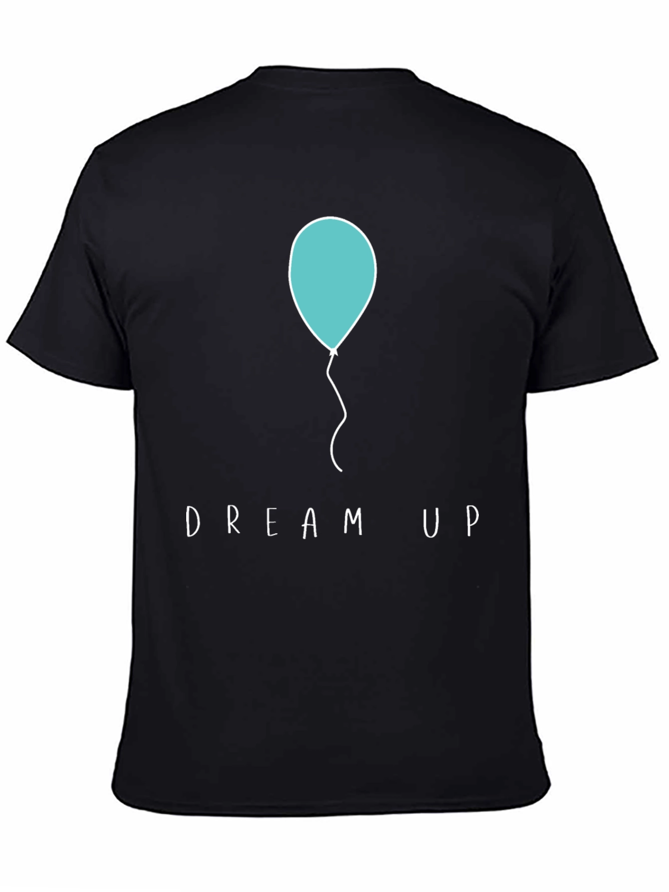 Dream Up Graphic Tee - Teal Balloon Design