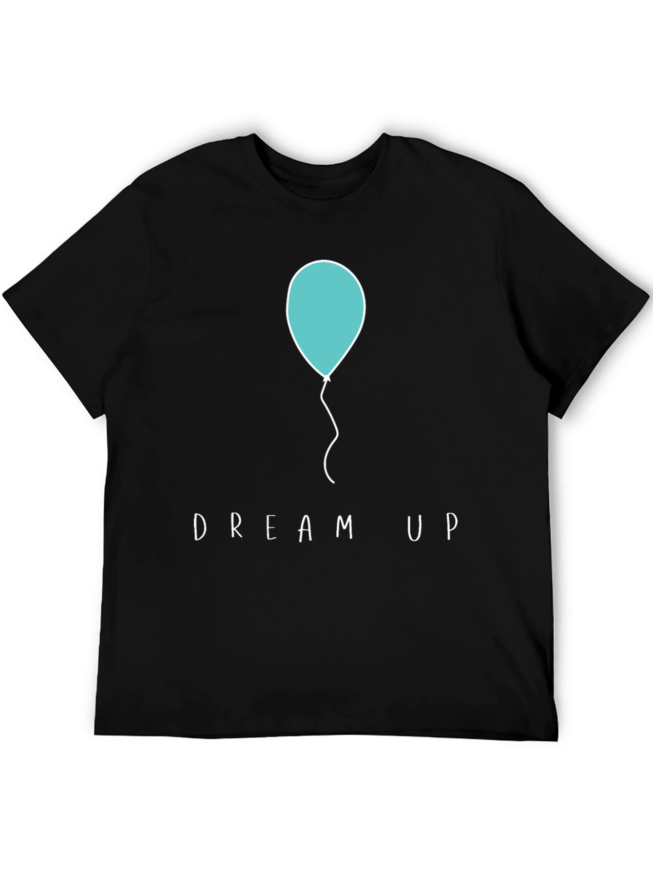 Dream Up Graphic Tee - Teal Balloon Design