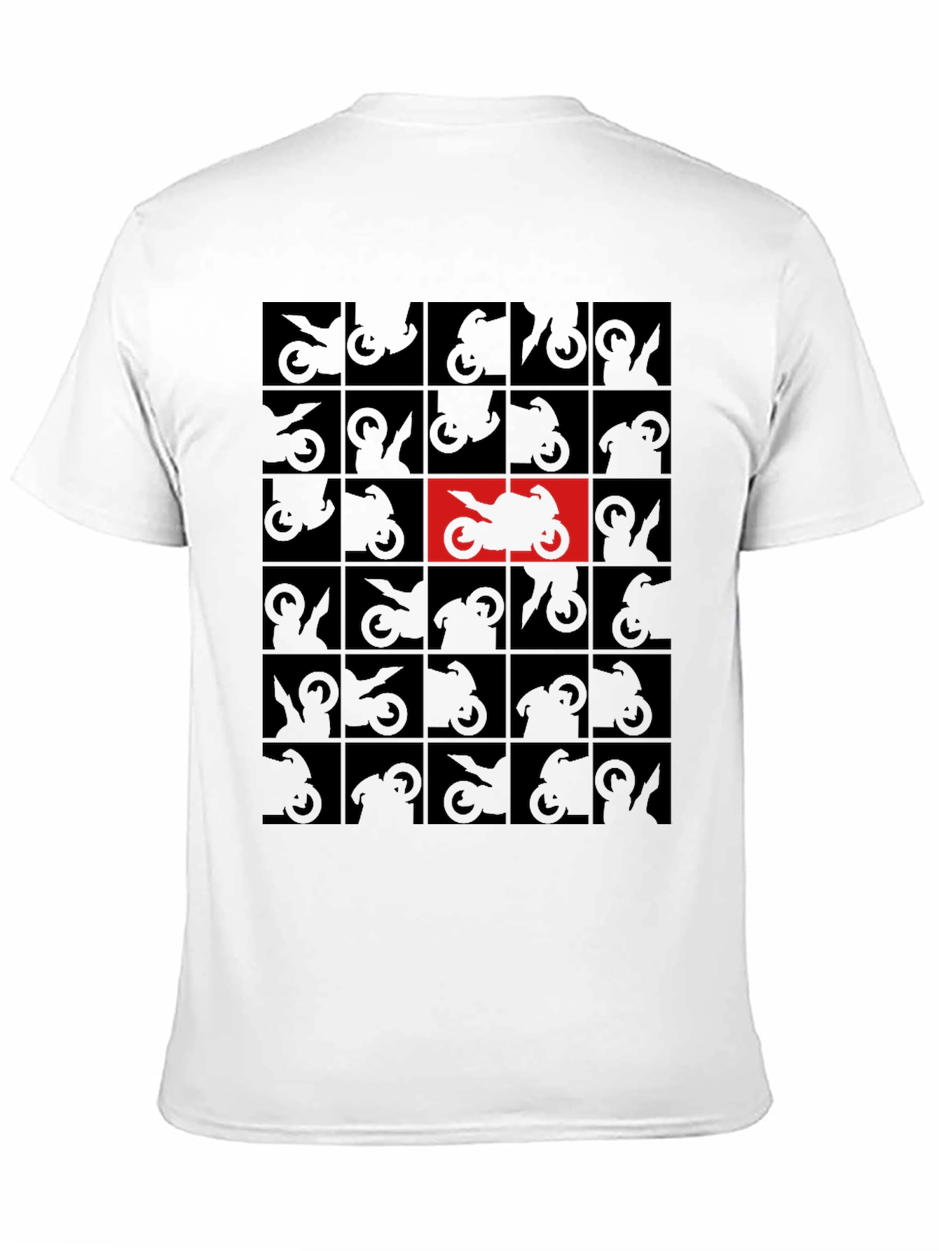 Motorcycle Graphic T-Shirt Cool Biker Tee