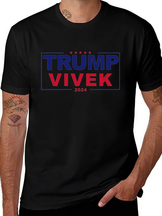Trump Vivek 2024 Black T-Shirt