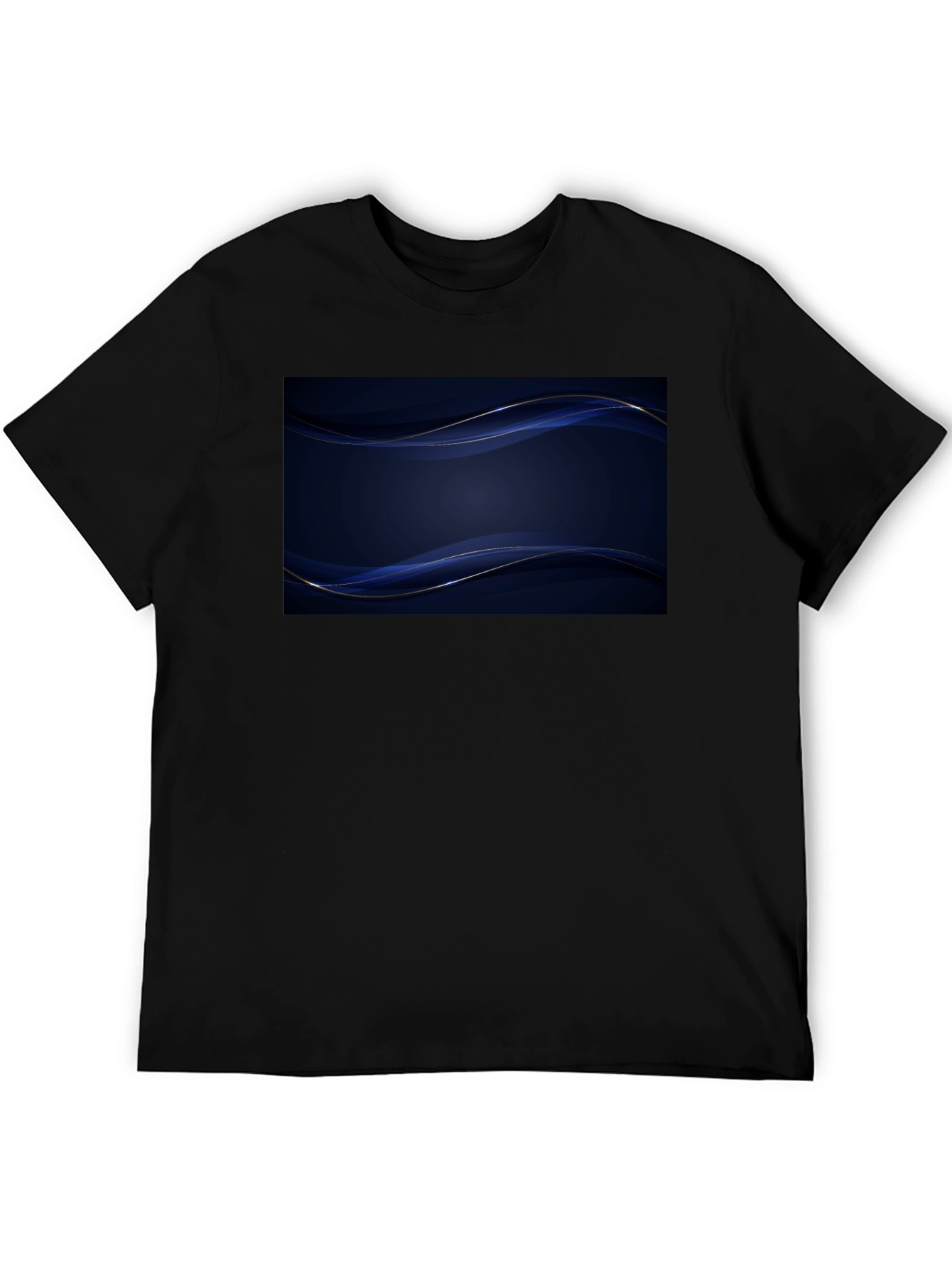 Modern Abstract Wave T-Shirt - Stylish Graphic Tee