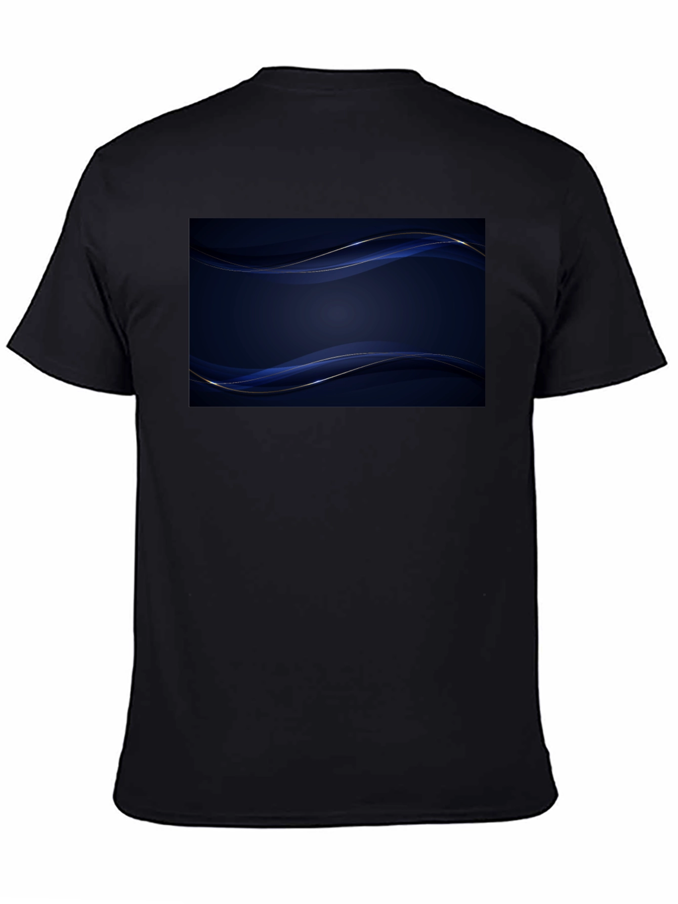 Modern Abstract Wave T-Shirt - Stylish Graphic Tee