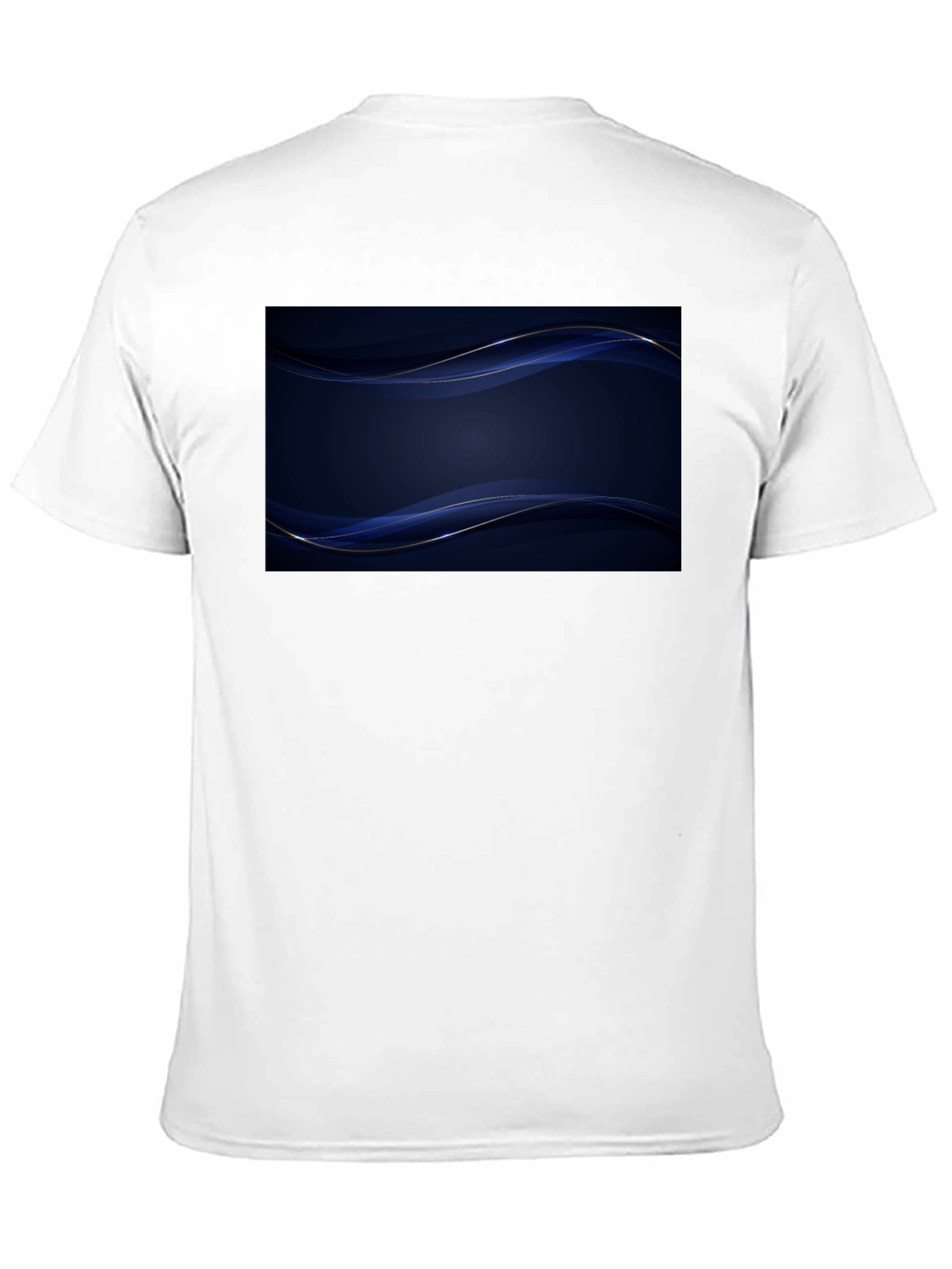 Modern Abstract Wave T-Shirt - Stylish Graphic Tee